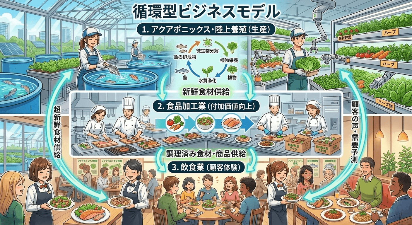 持続可能な一次産業の拠点へ